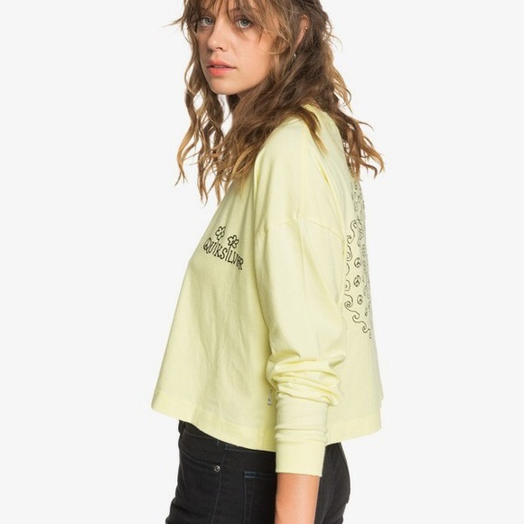 Quicksilver Long Sleeve Peace Symbol Tee - Picture 3 of 6